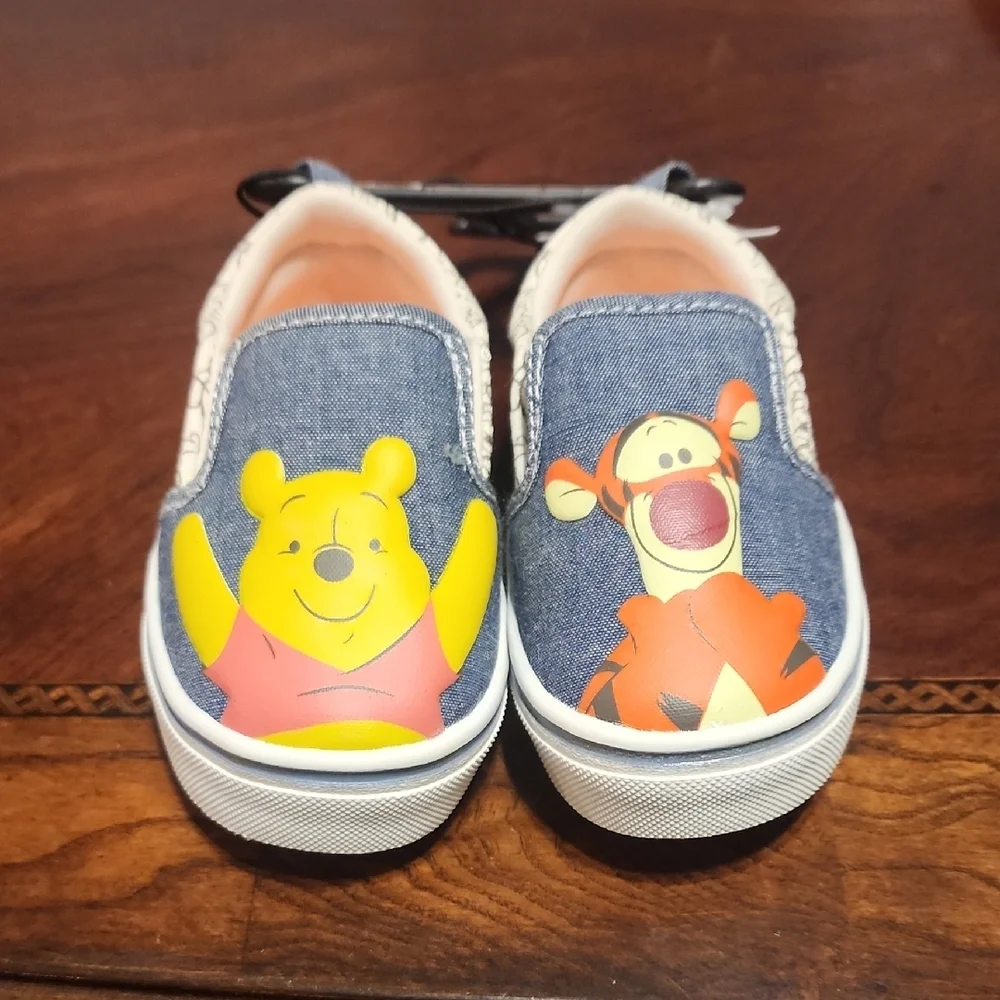 Disney Baby Denim Slip-On Sneakers